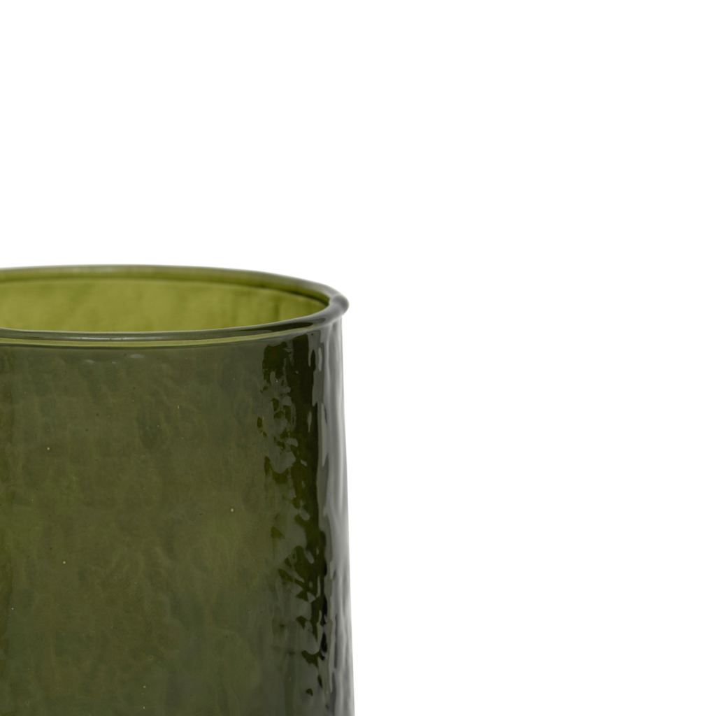 Hammered Tumbler - Banana Palm