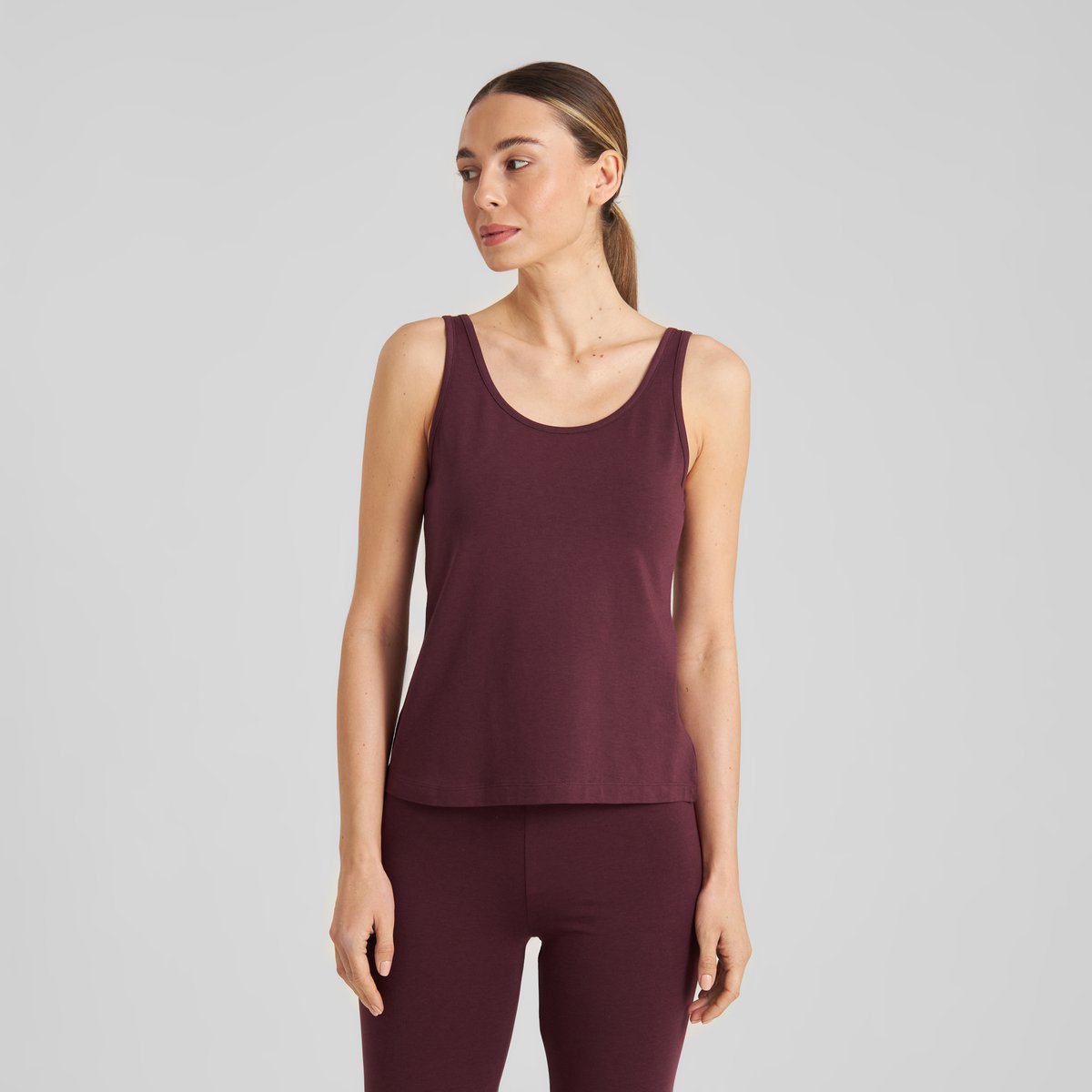 Tuna Top - Fig Red