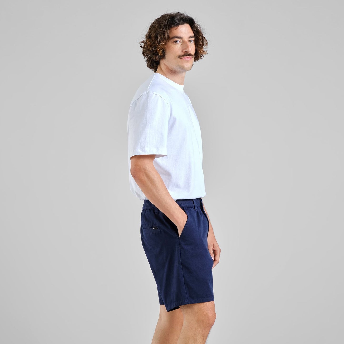 Olmen Chino Shorts - Navy