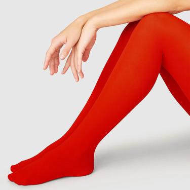 Olivia Tights 60 Denier - Red