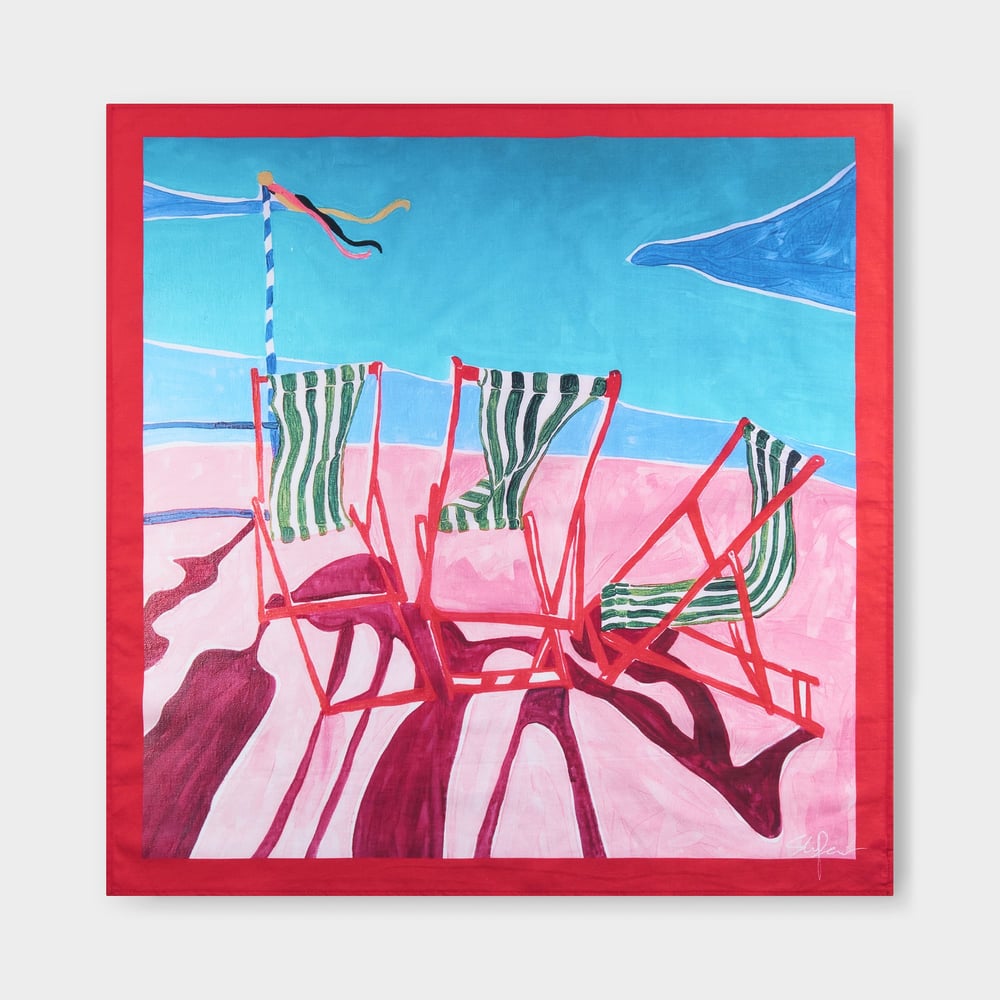 Kullavik Scarf Decks Chairs - Multicolour