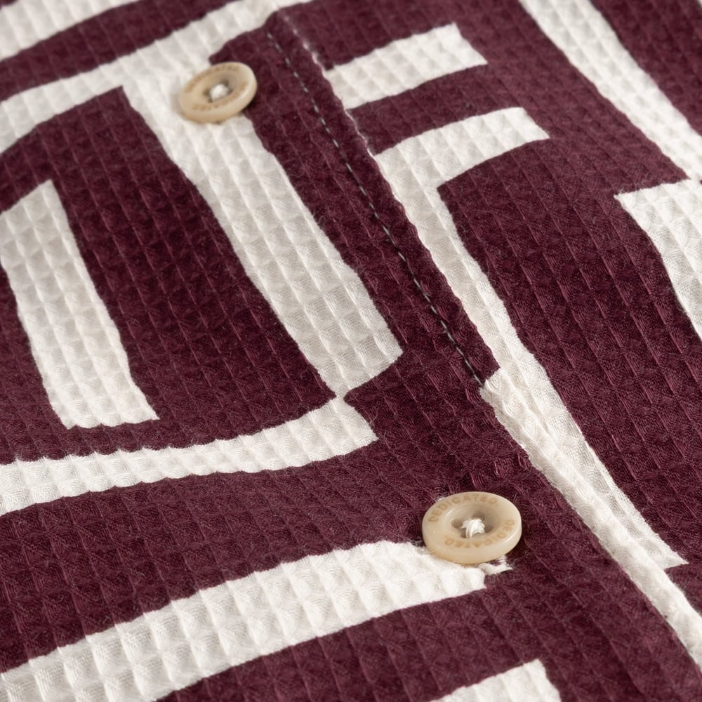 Torup Shirt Lines & Sticks - Fig Red