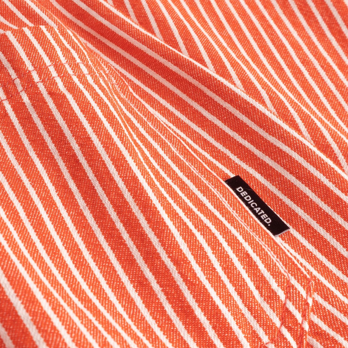 LAST ONES IN S- Vara Workwear Pants Stripe - Grenadine Red