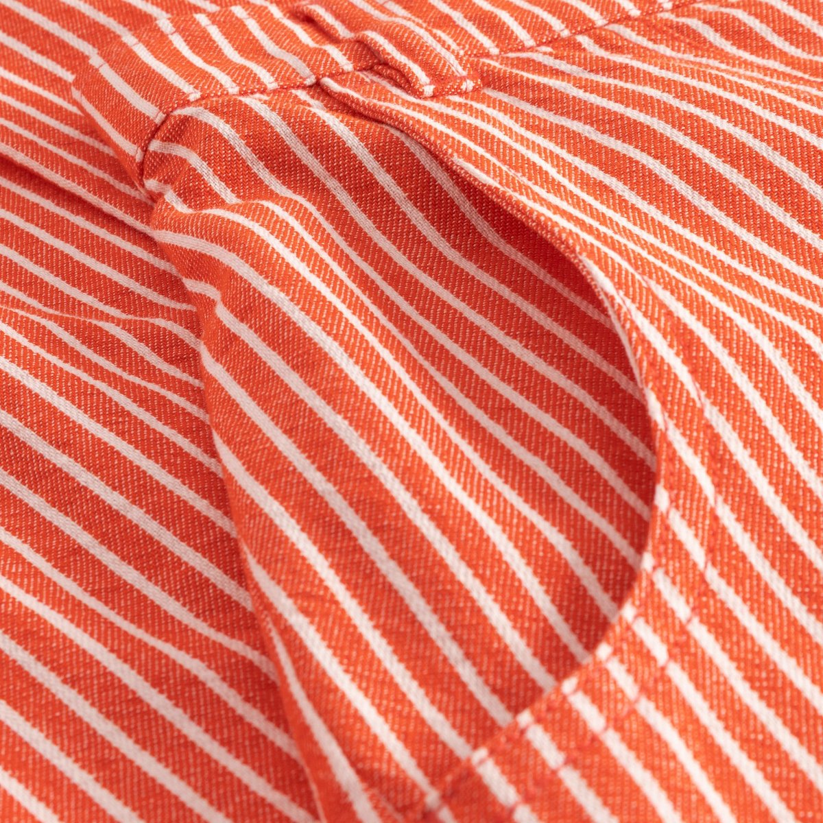 LAST ONES IN S- Vara Workwear Pants Stripe - Grenadine Red
