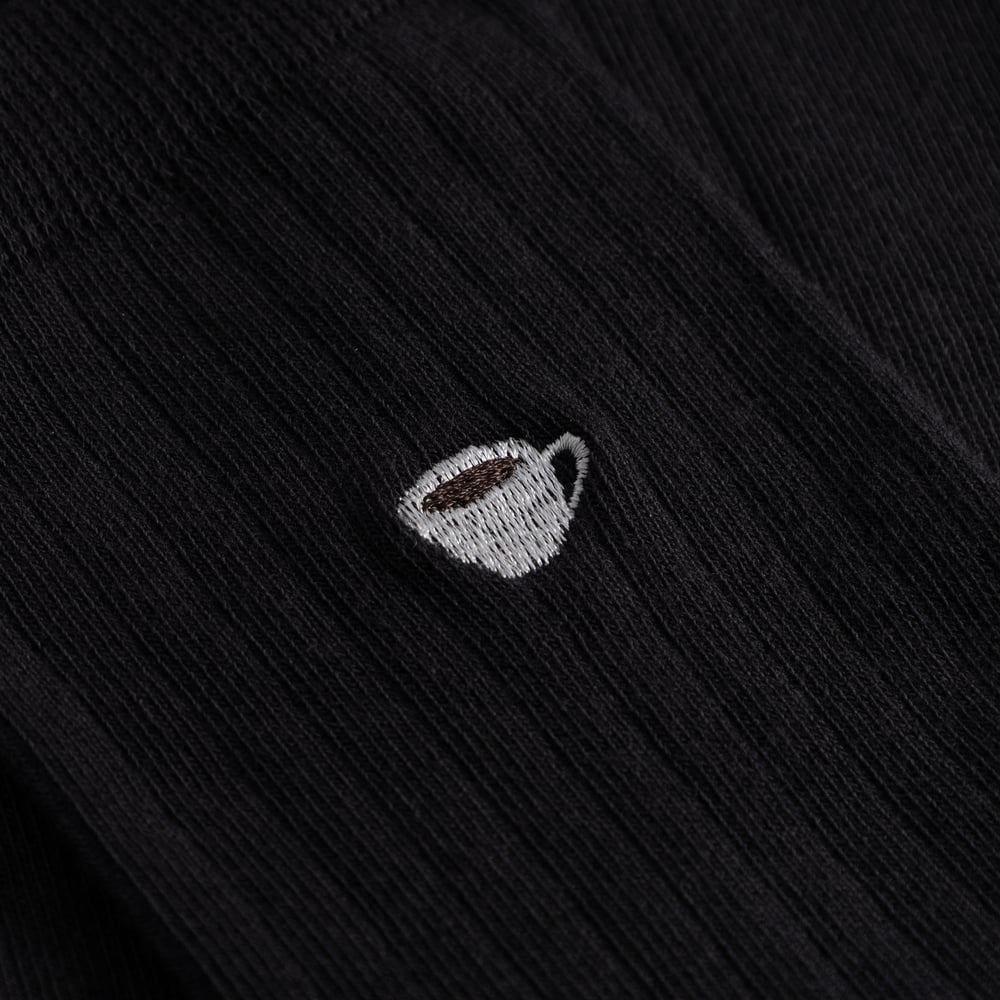 Coffee Cup Knivsta Socks - Black