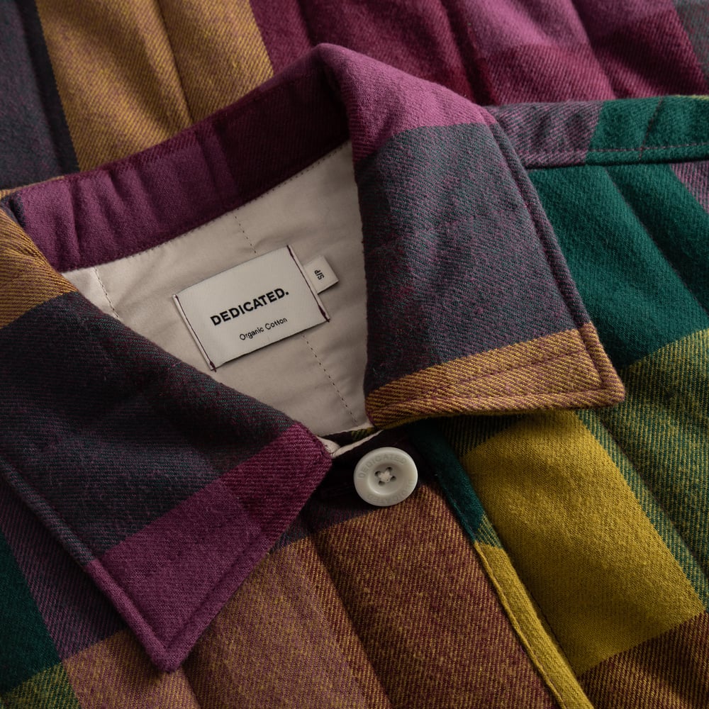 Voxtorp Flannel Jacket - Check Bold Multi Color