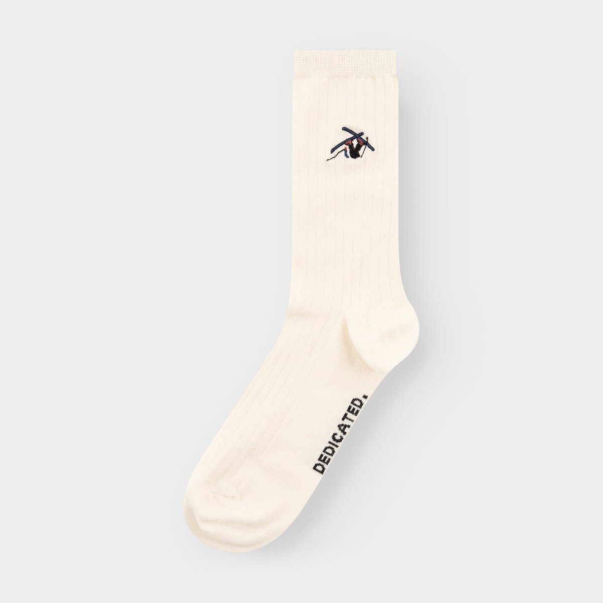 Ski Crash Knivsta Socks - Whisper White