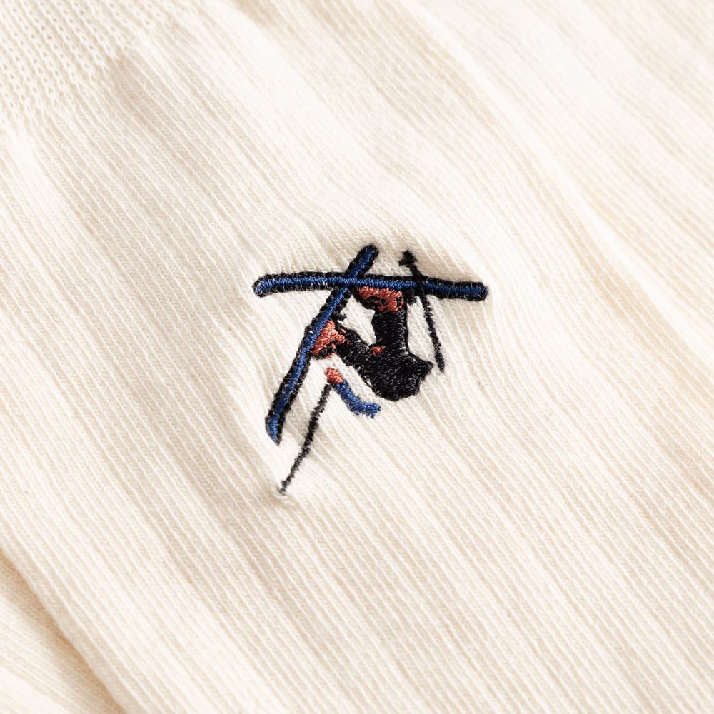Ski Crash Knivsta Socks - Whisper White