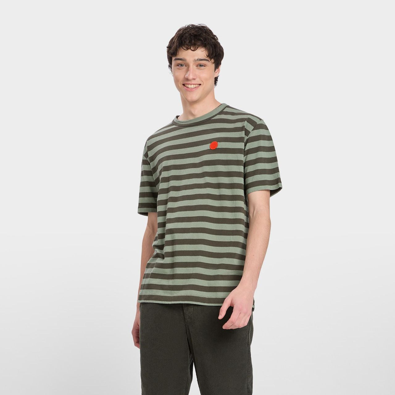 Azpi Dot T-Shirt - Laurel/Forest