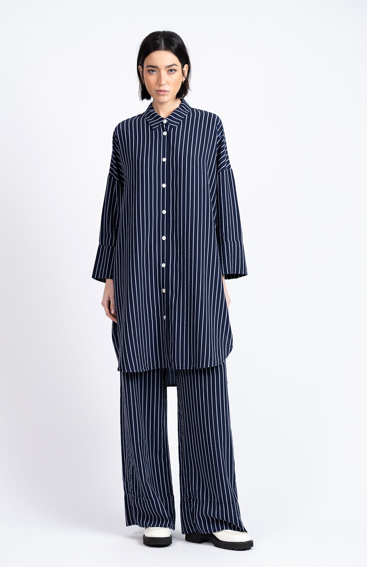Uria Trousers - Navy