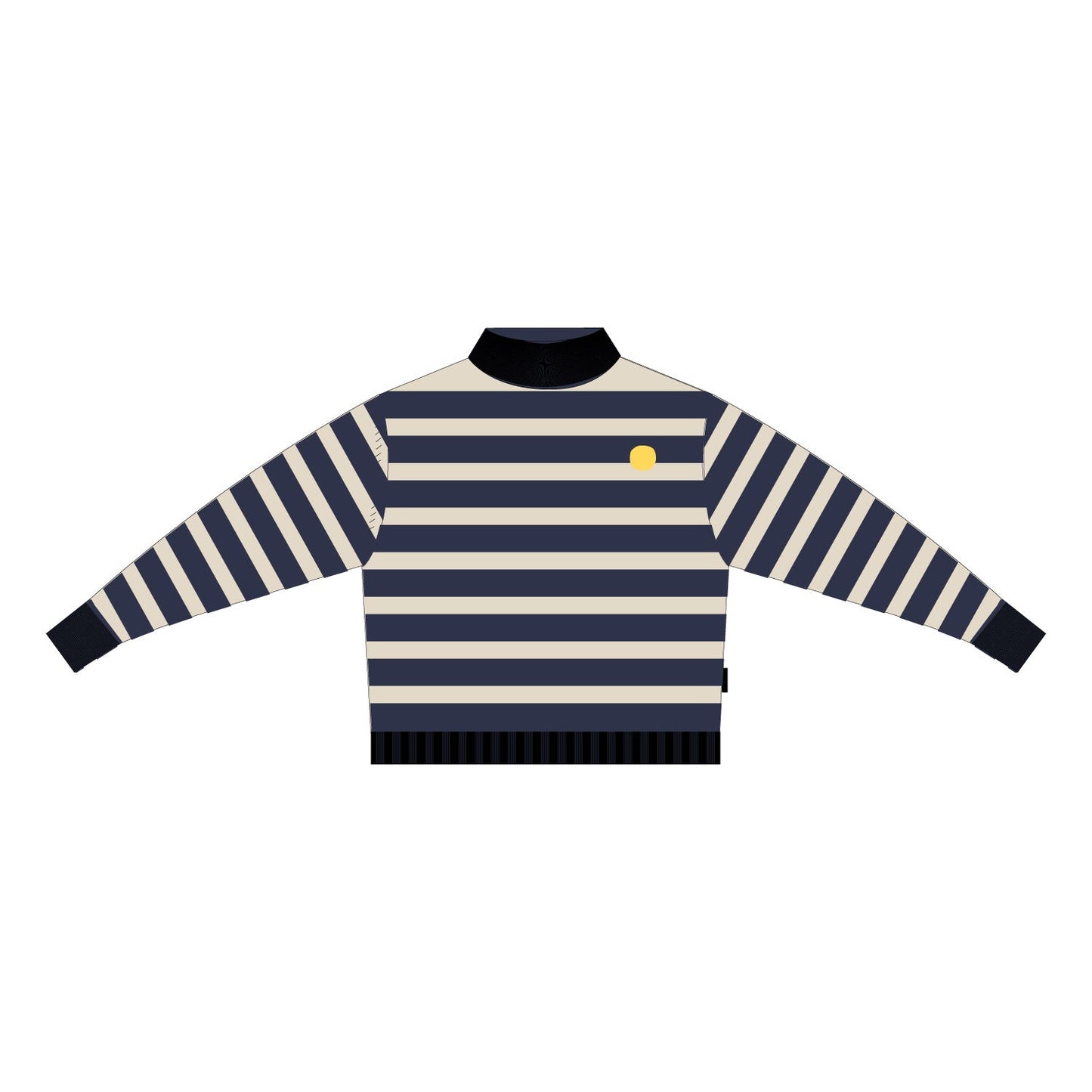 LAST ONE in S - Kadahi Dot Sweater - Navy