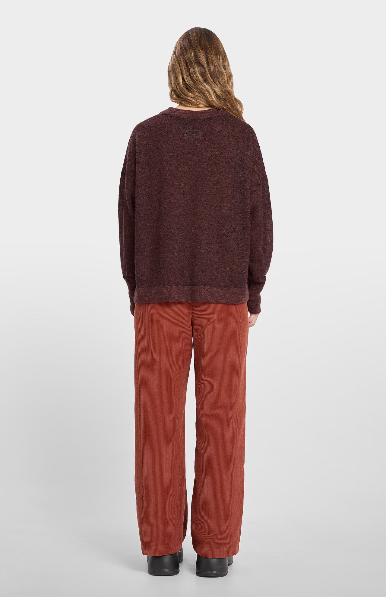 LAST ONE in S - Gero Sweater - Red Clay Melange