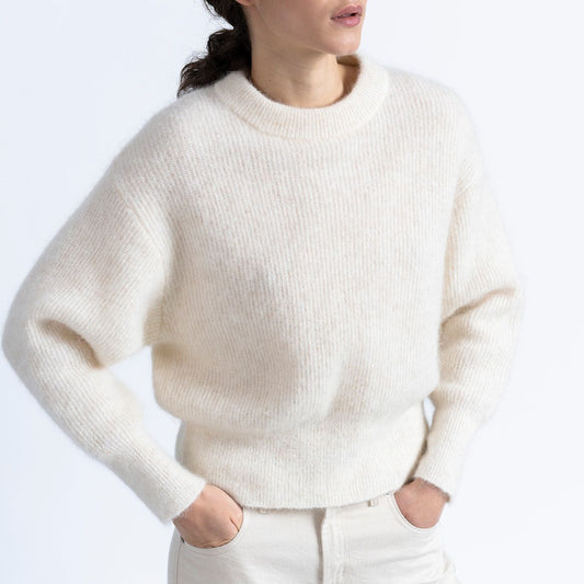 Ezti Knit Sweater - Ecru