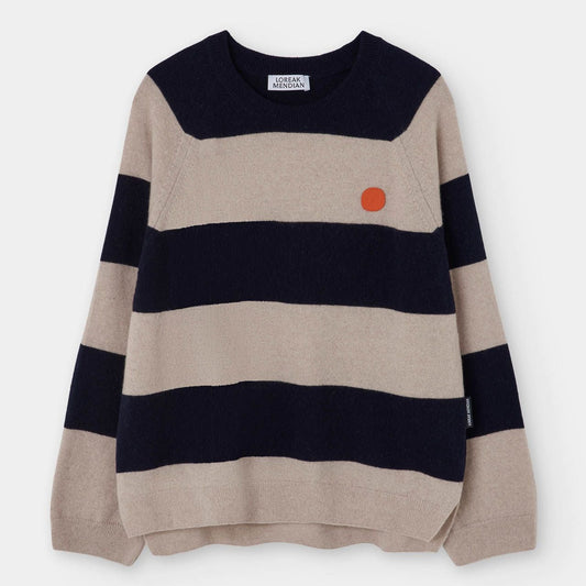 Kadalau Dot Sweater - Navy