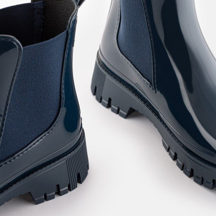 Peachy Waterproof Boots - Navy