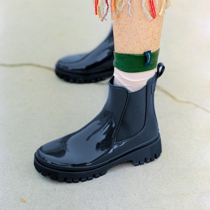 Peachy Waterproof Boots - Navy