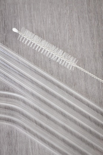 Tranquillo Reusable Glass Straws - Colorless