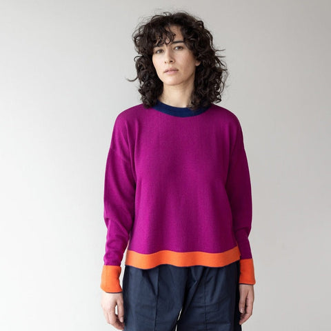 LAST ONE in S/M - Evelyn Jumper - Fuchsia