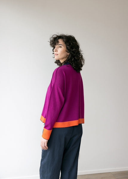 LAST ONE in S/M - Evelyn Jumper - Fuchsia