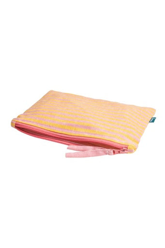 Cosmetic Bag Stripes - Pink