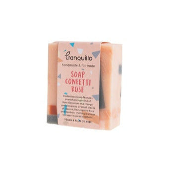 Tranquillo Confetti Soap - Rose