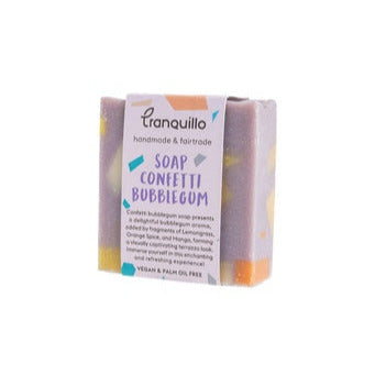 Tranquillo Confetti Soap - Bubblegum