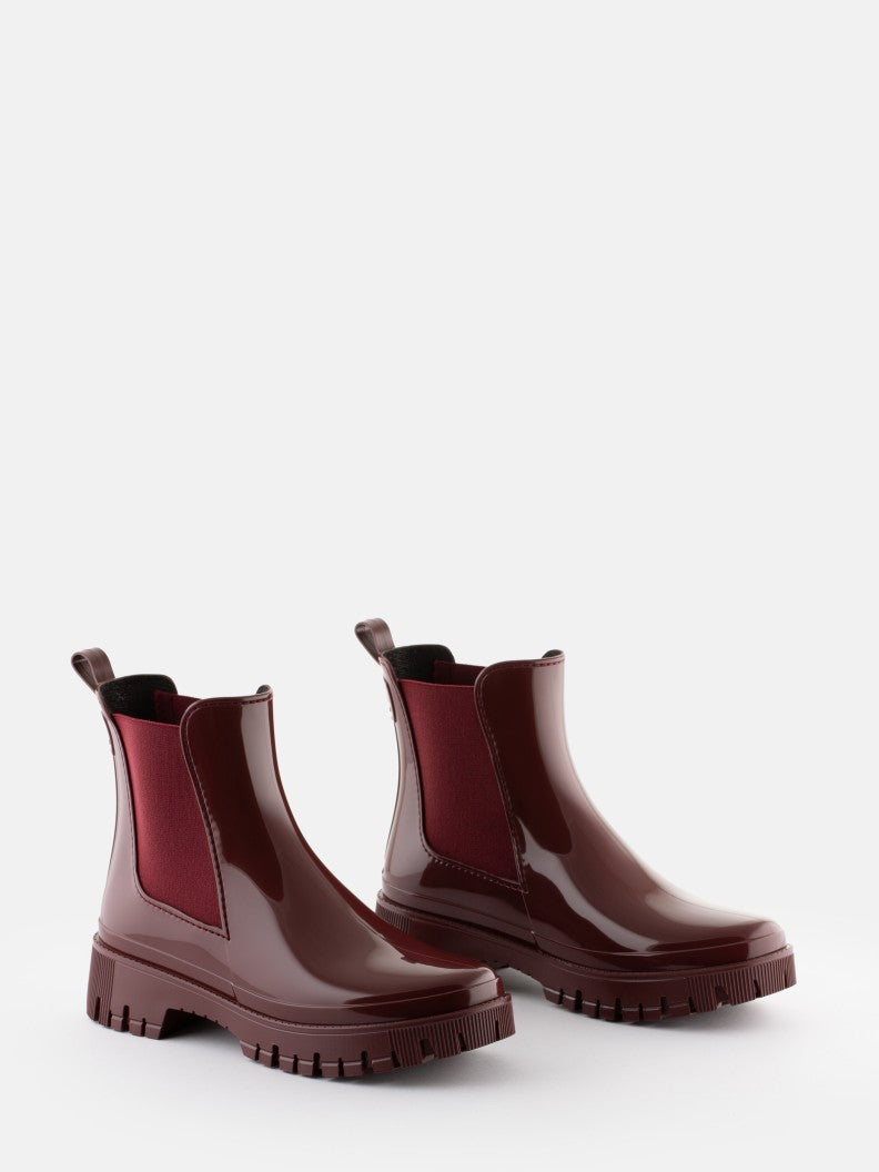 Peachy Waterproof Boots - Cherry