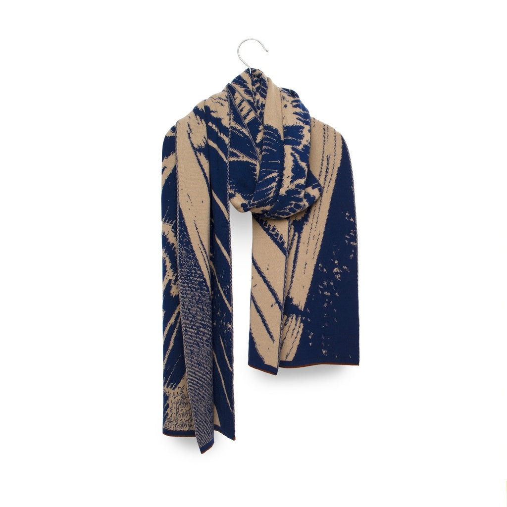 Aurata Maxi Scarf - Indigo