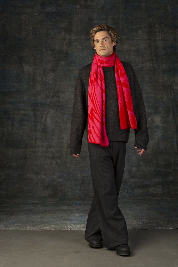 Cerura Maxi Scarf - Azalea