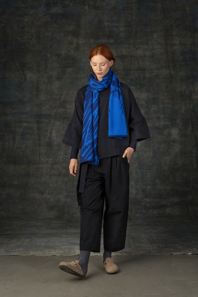 Cerura Maxi Scarf - Ink