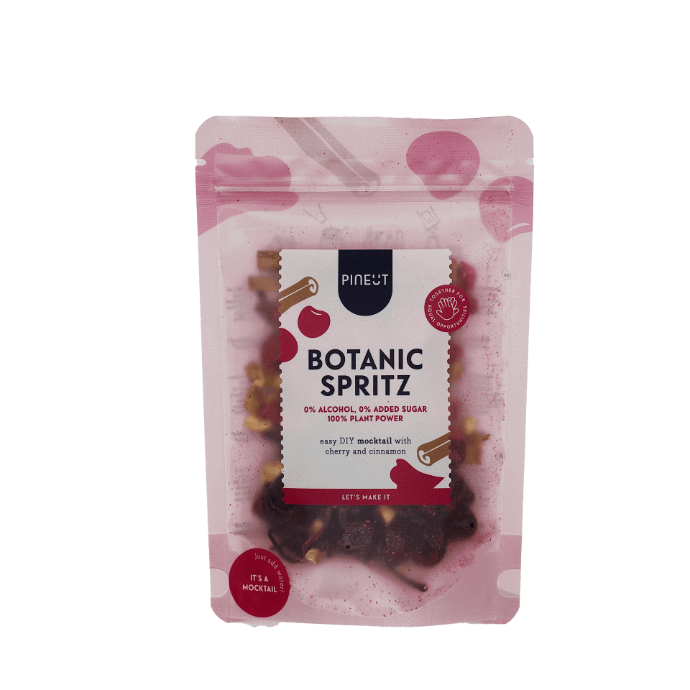 Botanic Spritz Mocktail Pouchbag - Cherry Cinnamon