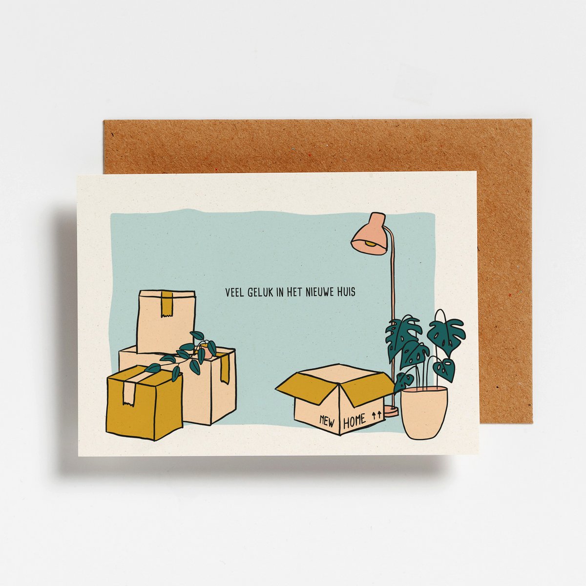 Postcard - Het Nieuwe Huis