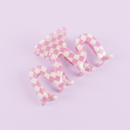 Hair Clip Medium - Raspberry