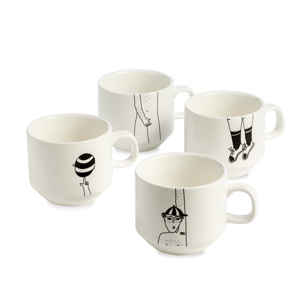 Helen B Stackable Mugs - I