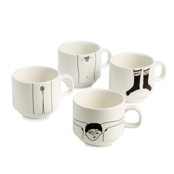 Helen B Stackable Mugs - T