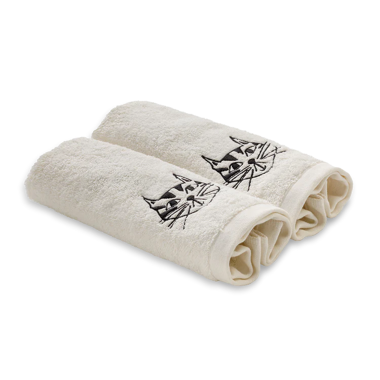 Guest Towel Set - Cat