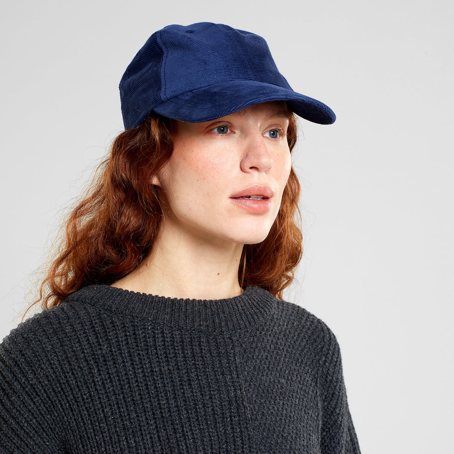 Soft Cap Slussen Corduroy - Navy