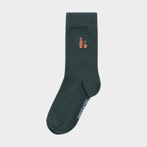 Dedicated Sigtuna Socks - Thermos Dark Green