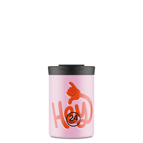 Travel Tumbler Hey Pink