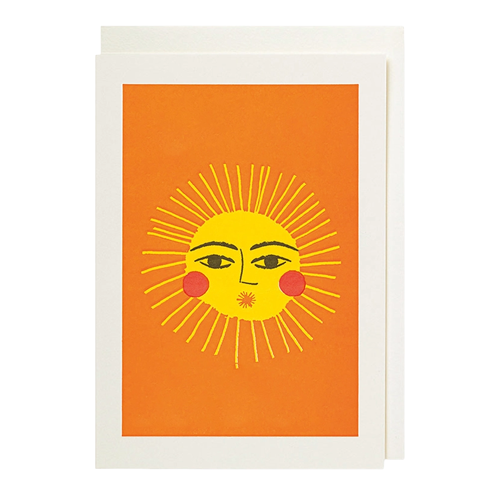 Archivist Gallery Notelet - The Sun