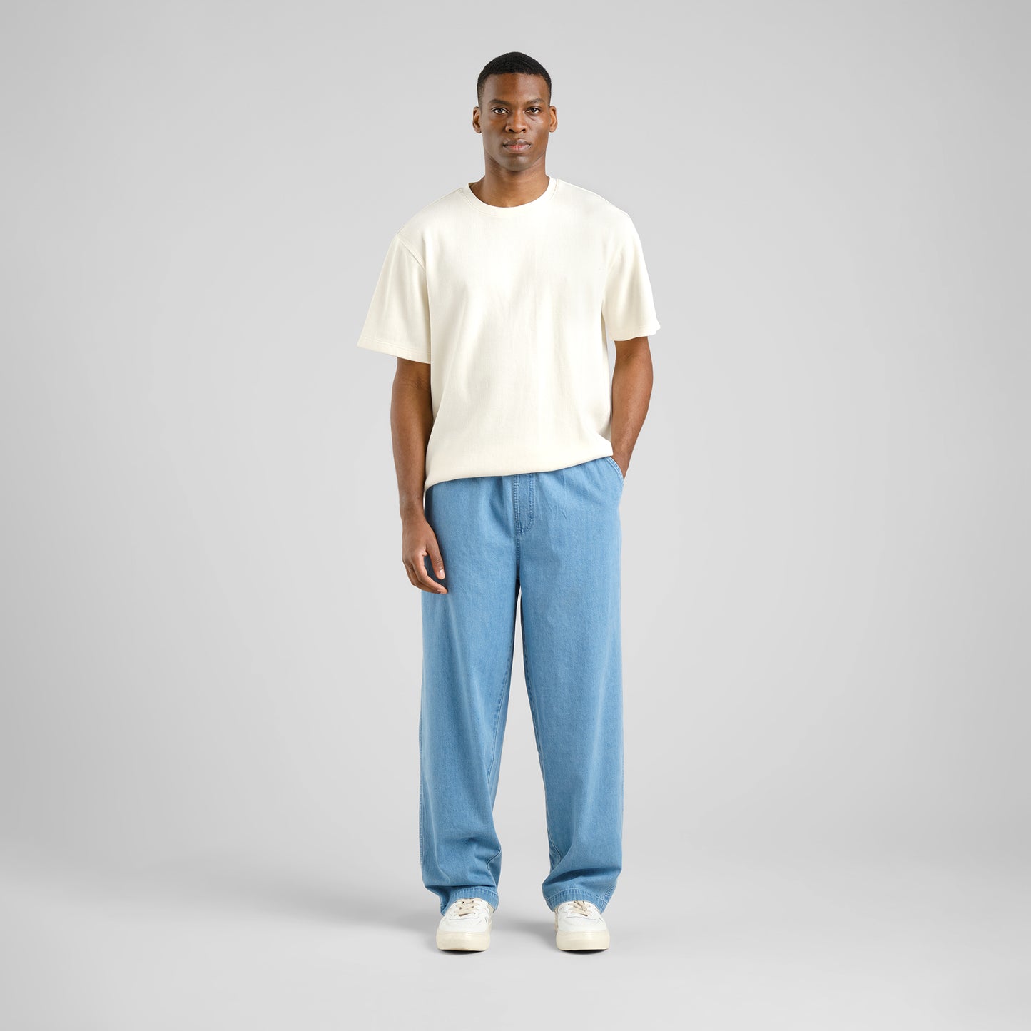 LAST ONE in XS - Klitmoeller Denim Pants - Light Blue