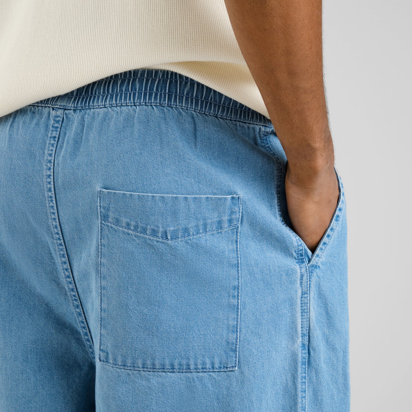 LAST ONE in XS - Klitmoeller Denim Pants - Light Blue