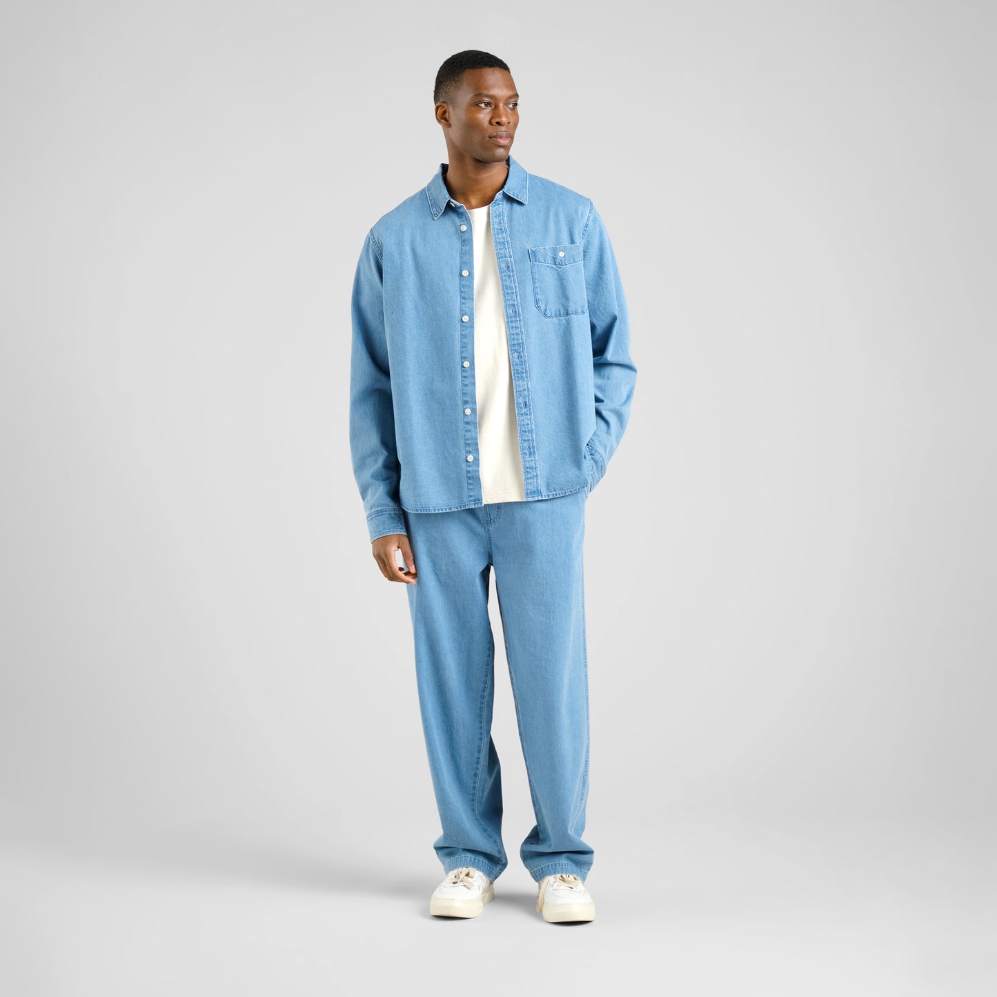LAST ONE in XS - Klitmoeller Denim Pants - Light Blue