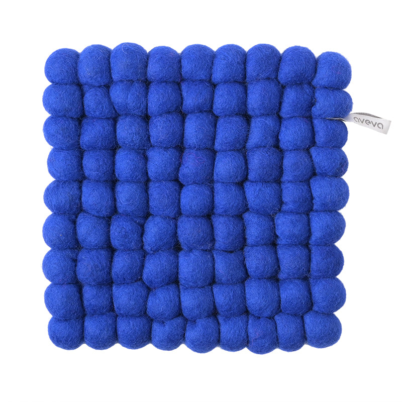 Trivet Square - Electric Blue