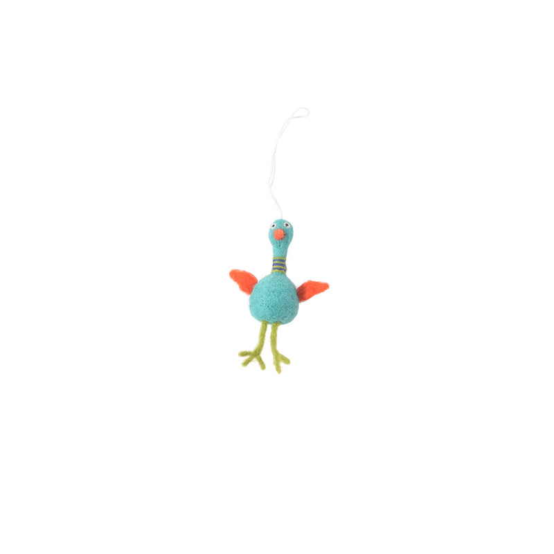 Little Hangings - Funky Bird Turquoise