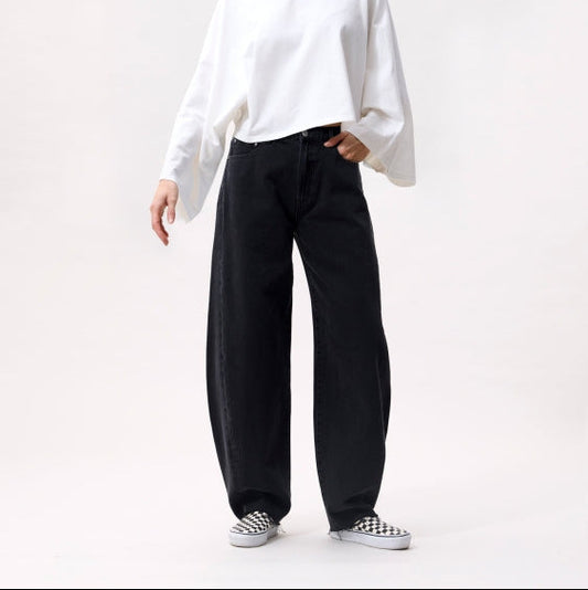 Super Barrel Fit Jeans - Washed Black