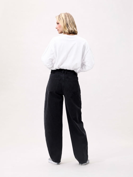 Super Barrel Fit Jeans - Washed Black
