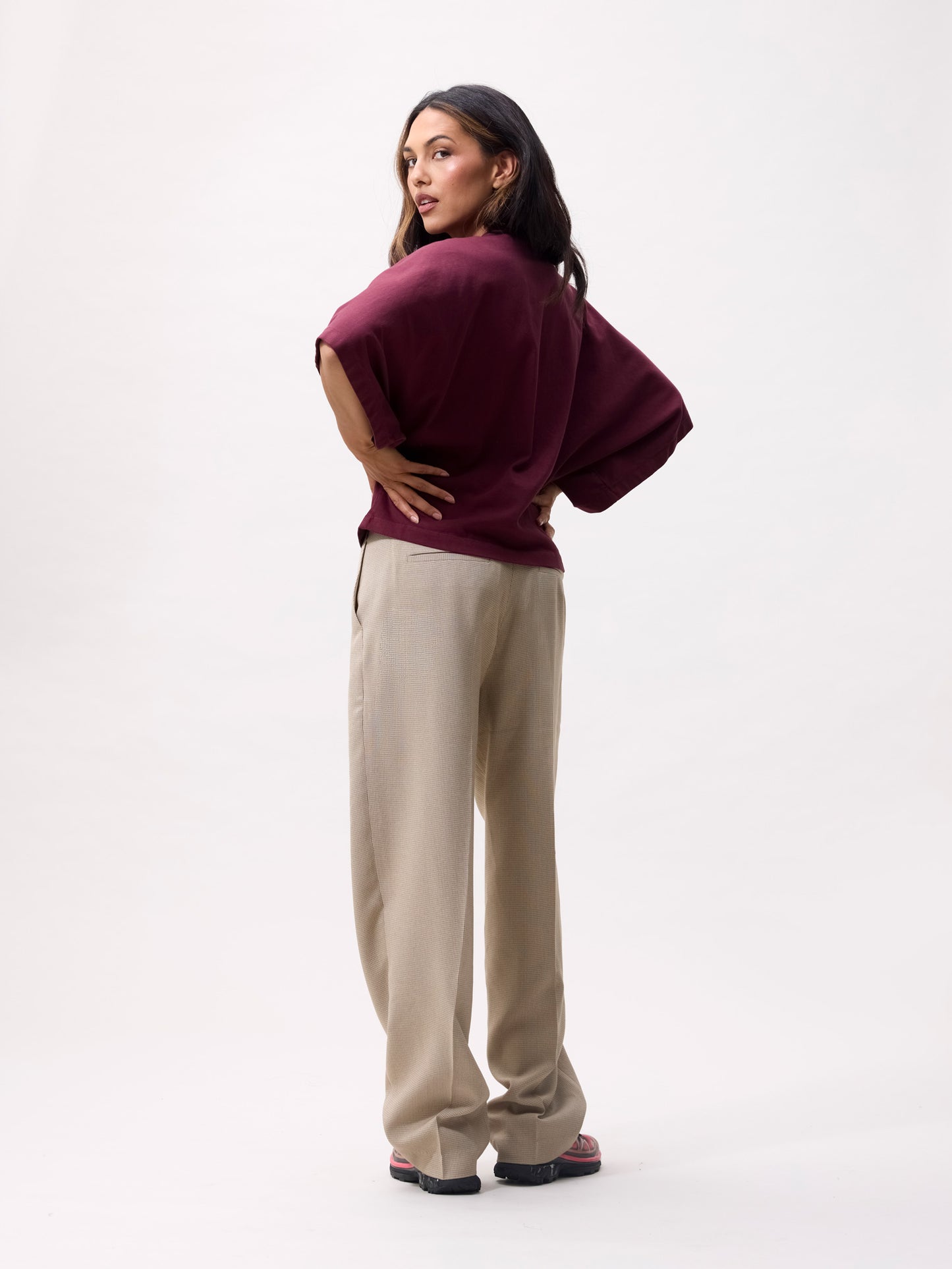 Batsleeve T-Shirt - Merlot