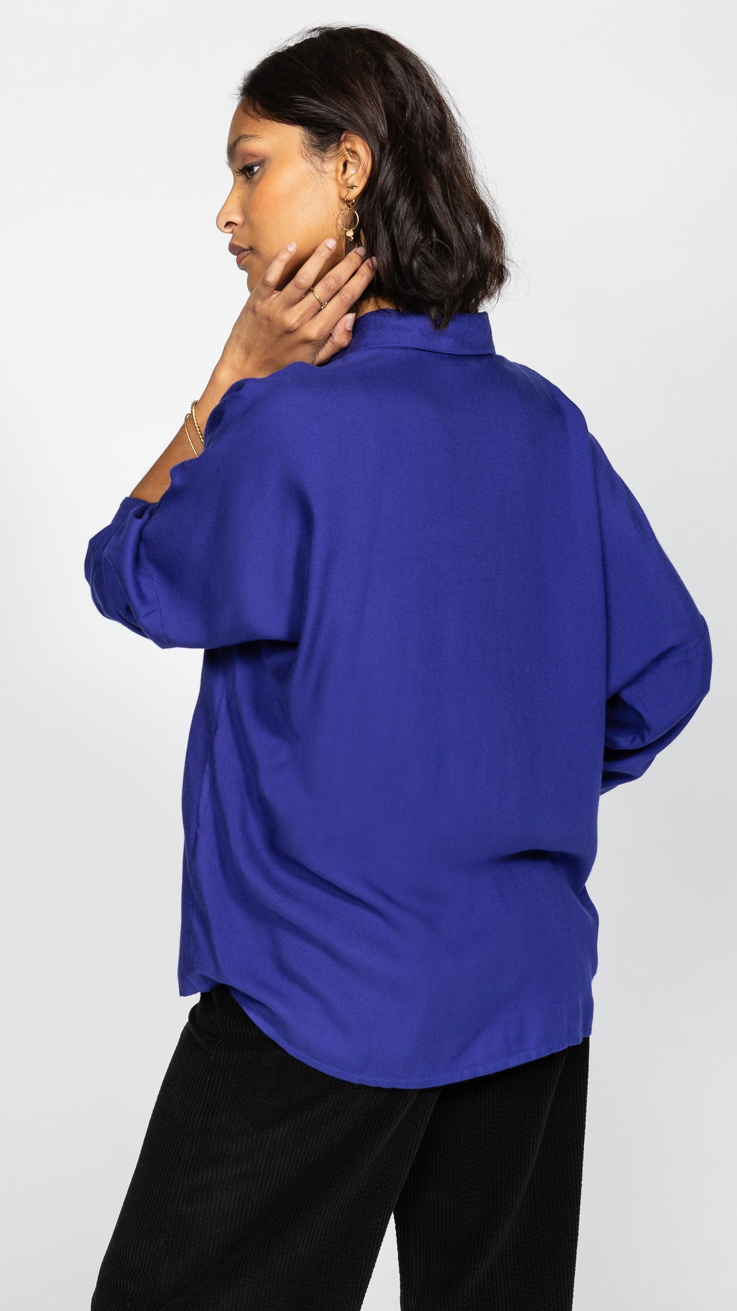 Aude Soft Blouse - Electric