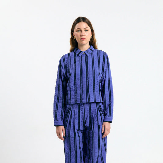 Raiva Shirt - Stripes Blue